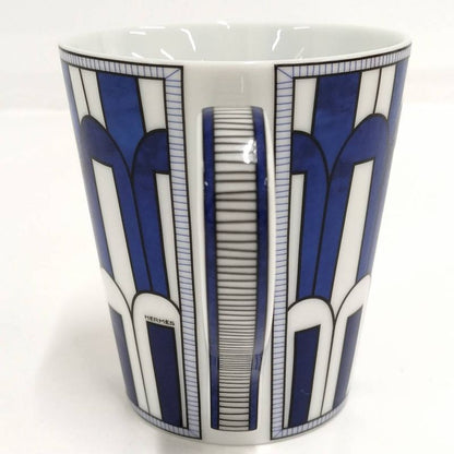 Hermes Blue Daille Mug White Hat