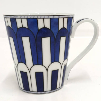 Hermes Blue Daille Mug White Hat