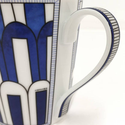 Hermes Blue Daille Mug White Hat