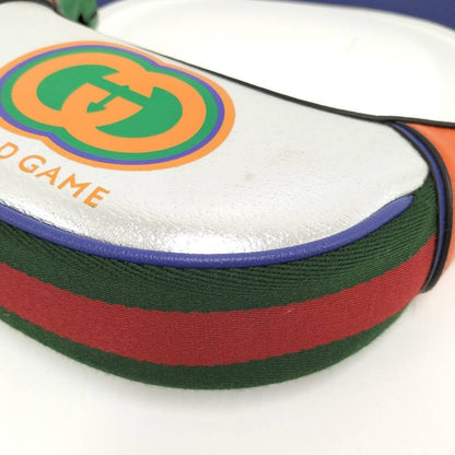 Gucci Game Mini Bag Half Moon Leather Multicolor