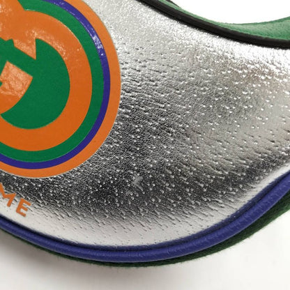 Gucci Game Mini Bag Half Moon Leather Multicolor