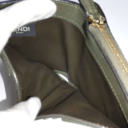 Fendi Wallet F's Leather Green