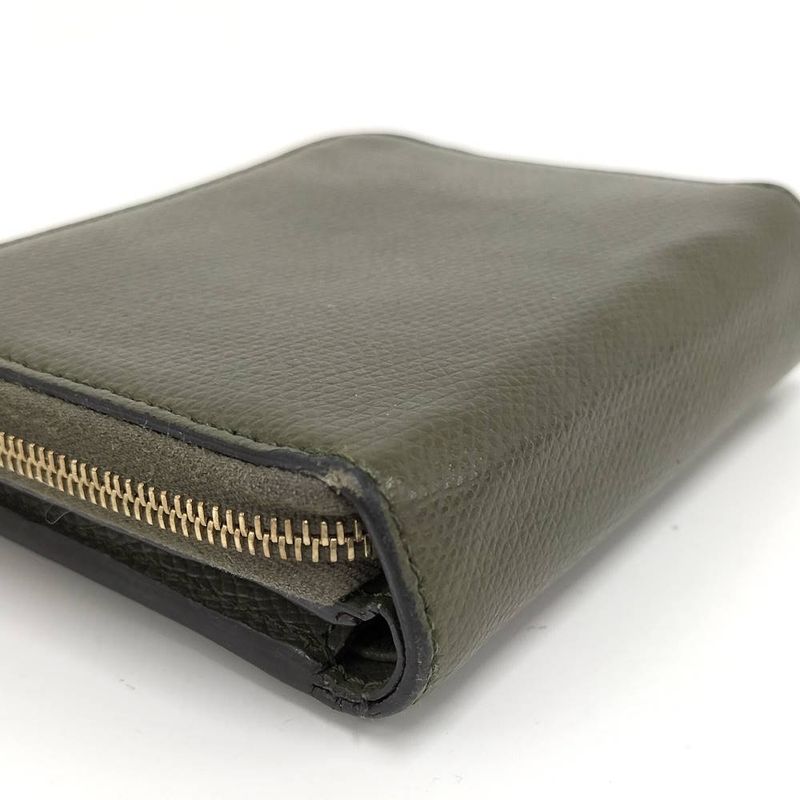Fendi Wallet F's Leather Green