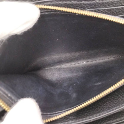 Louis Vuitton Zippy Wallet Zip Around Monogram Empreinte Noir Black