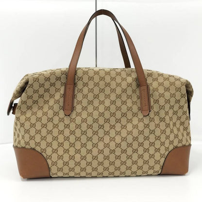 Gucci Boston Bag GG Canvas Beige