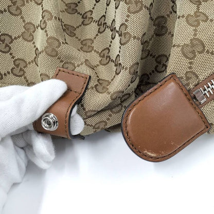 Gucci Boston Bag GG Canvas Beige