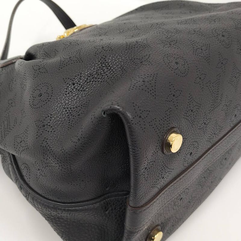 Louis Vuitton Seal PM Handbag Monogram Mahina