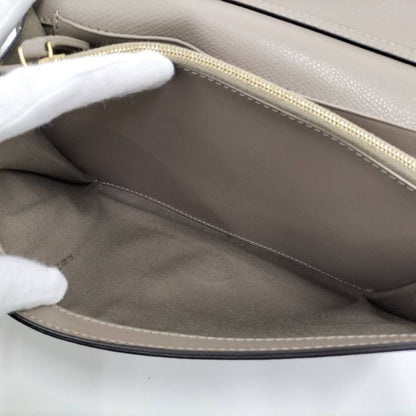 Fendi Chain Wallet F's Leather Grey