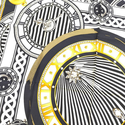 Cartier Scarf Watch Silk Scarf Black White