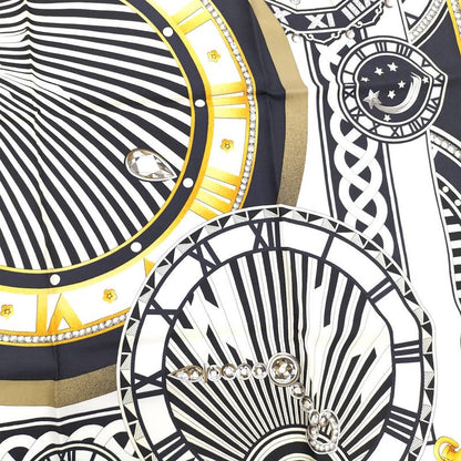 Cartier Scarf Watch Silk Scarf Black White