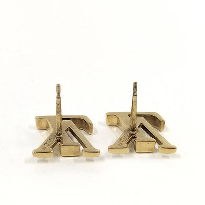 Louis Vuitton LV Iconic Earrings Plated Gold
