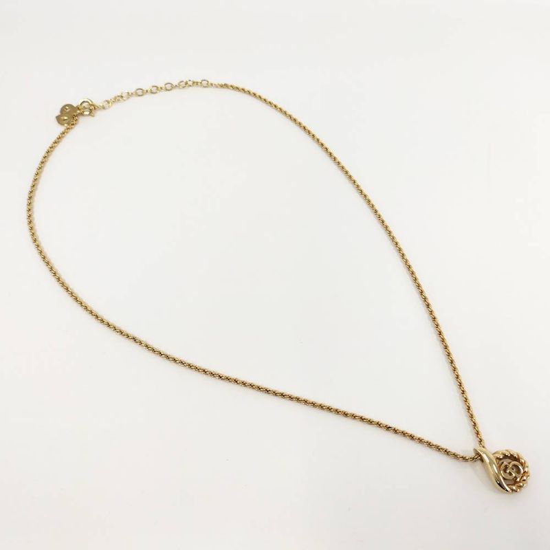 Dior Necklace Plated Gold