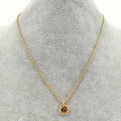 Dior Necklace Plated Gold