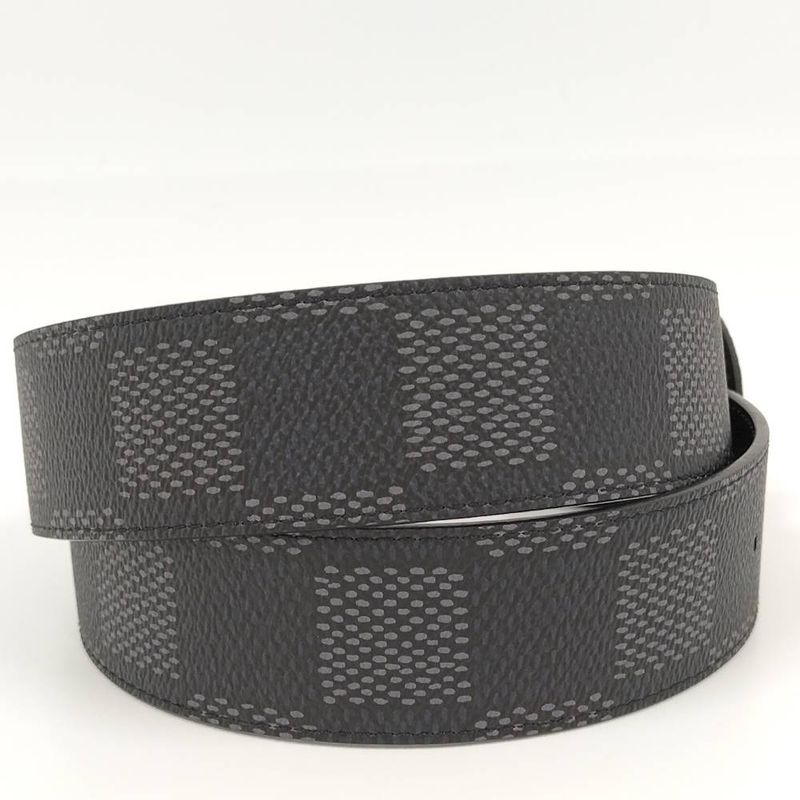 Louis Vuitton Belt LV Dimension Reversible Graphite