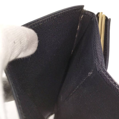 Louis Vuitton Portefeuille Viennois Clasp Bifold Wallet Epi Noir Black