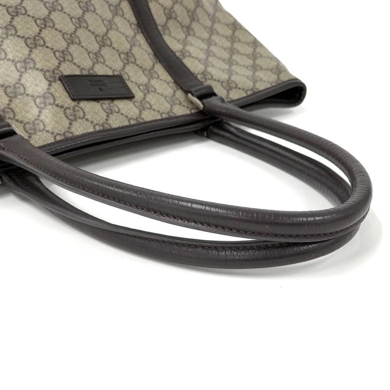 Gucci Tote GG Supreme Coating Leather