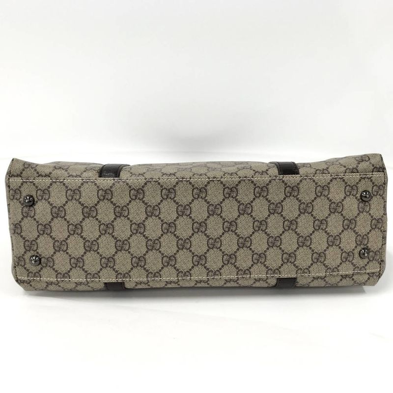 Gucci Tote GG Supreme Coating Leather