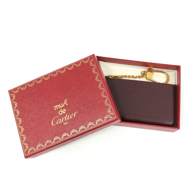 Cartier Coin Case Must Have Line Leather Key