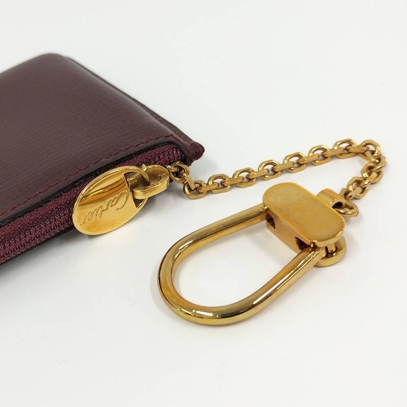 Cartier Coin Case Must Have Line Leather Key