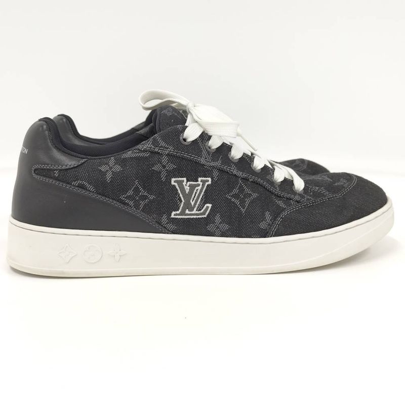 Louis Vuitton Resort Sneakers Denim Black