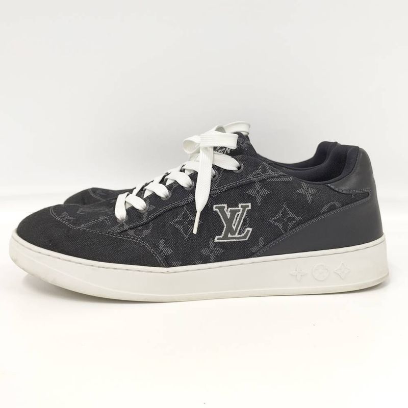 Louis Vuitton Resort Sneakers Denim Black