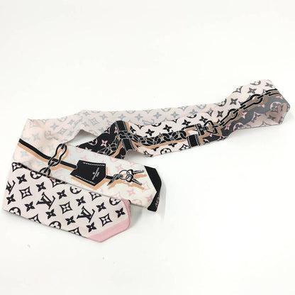 Louis Vuitton Bandeau BB Rising Confidential Scarf Silk Pink