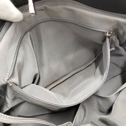 Chanel Chain Shoulder Bag Paris Bizan Quilted Nylon Black
