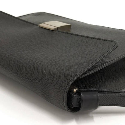 Louis Vuitton Selenga Clutch Taiga Ardoise