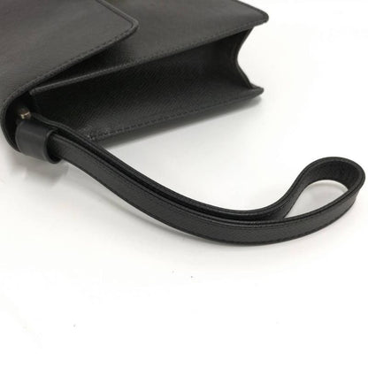 Louis Vuitton Selenga Clutch Taiga Ardoise