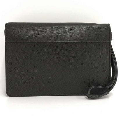 Louis Vuitton Selenga Clutch Taiga Ardoise