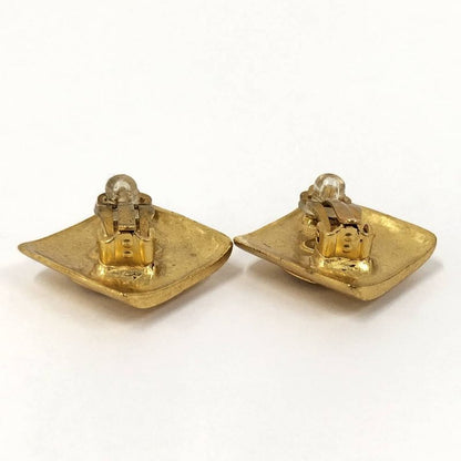 Chanel Earrings CC Logo Square