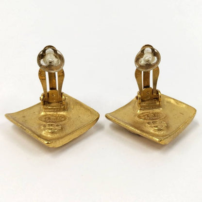 Chanel Earrings CC Logo Square