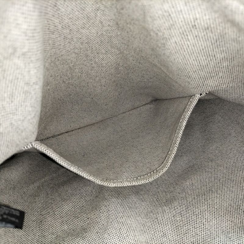 Hermes Tote New Fourre Tout Cabas Canvas Gray
