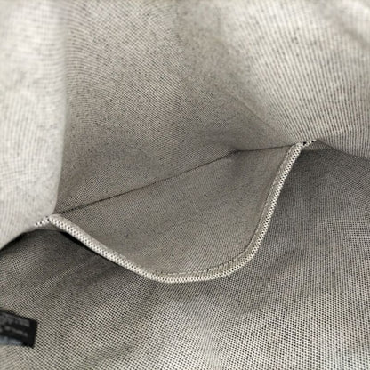 Hermes Tote New Fourre Tout Cabas Canvas Gray