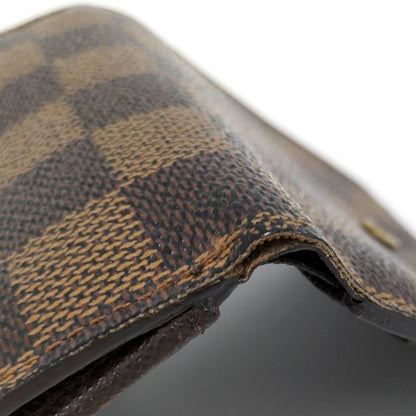 Louis Vuitton Porte-Monnaie Billets Cult Cles Fold Wallet Damier Ebene