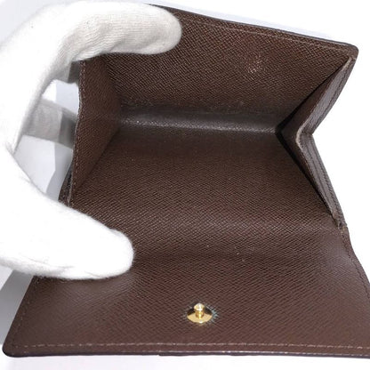 Louis Vuitton Porte-Monnaie Billets Cult Cles Fold Wallet Damier Ebene