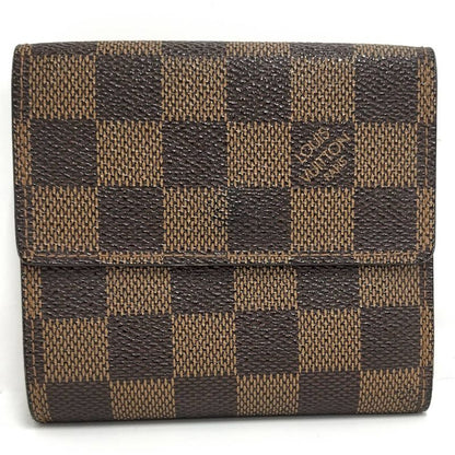 Louis Vuitton Porte-Monnaie Billets Cult Cles Fold Wallet Damier Ebene