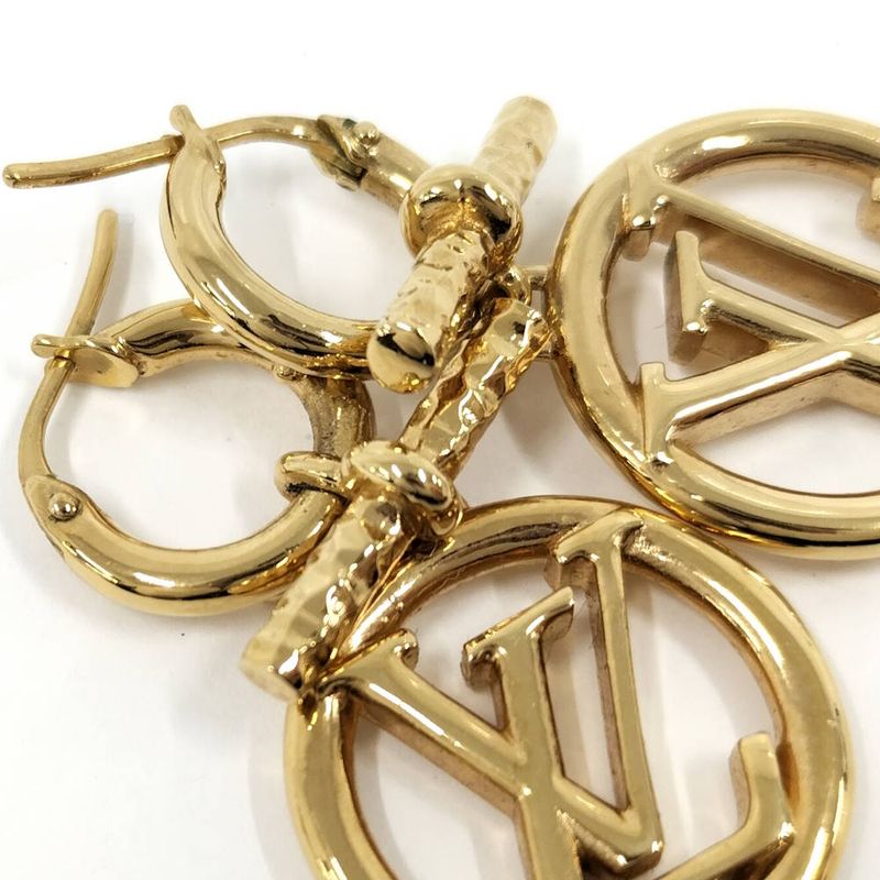 Louis Vuitton Boucle Doreille Baby e Earrings Plated Gold