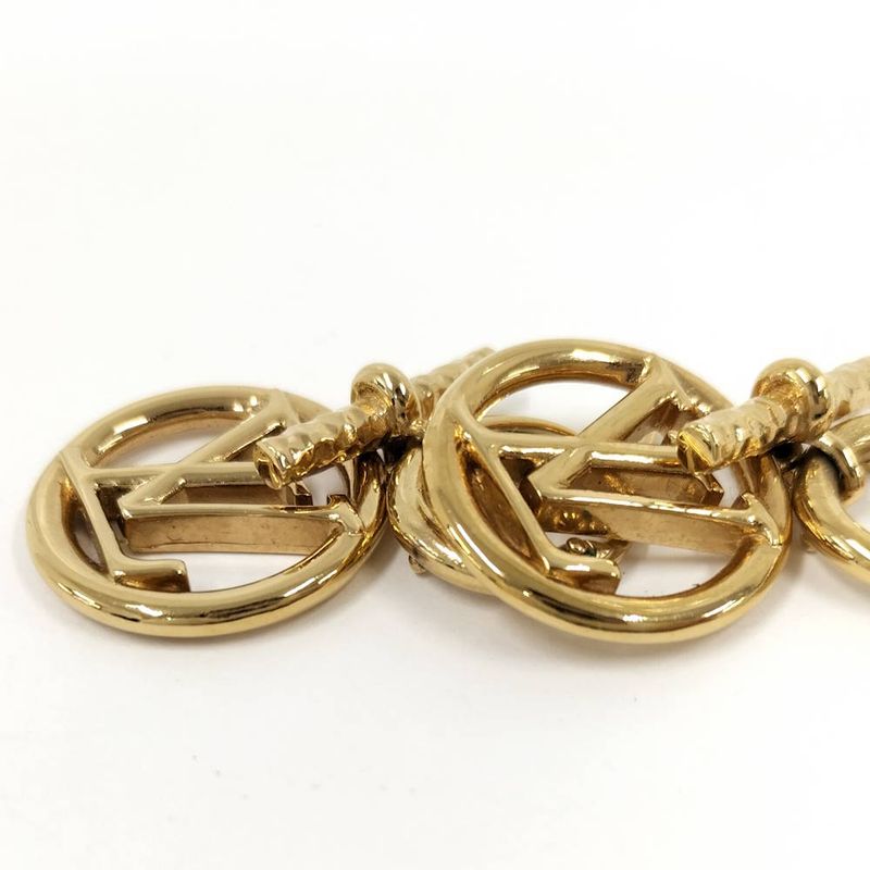 Louis Vuitton Boucle Doreille Baby e Earrings Plated Gold
