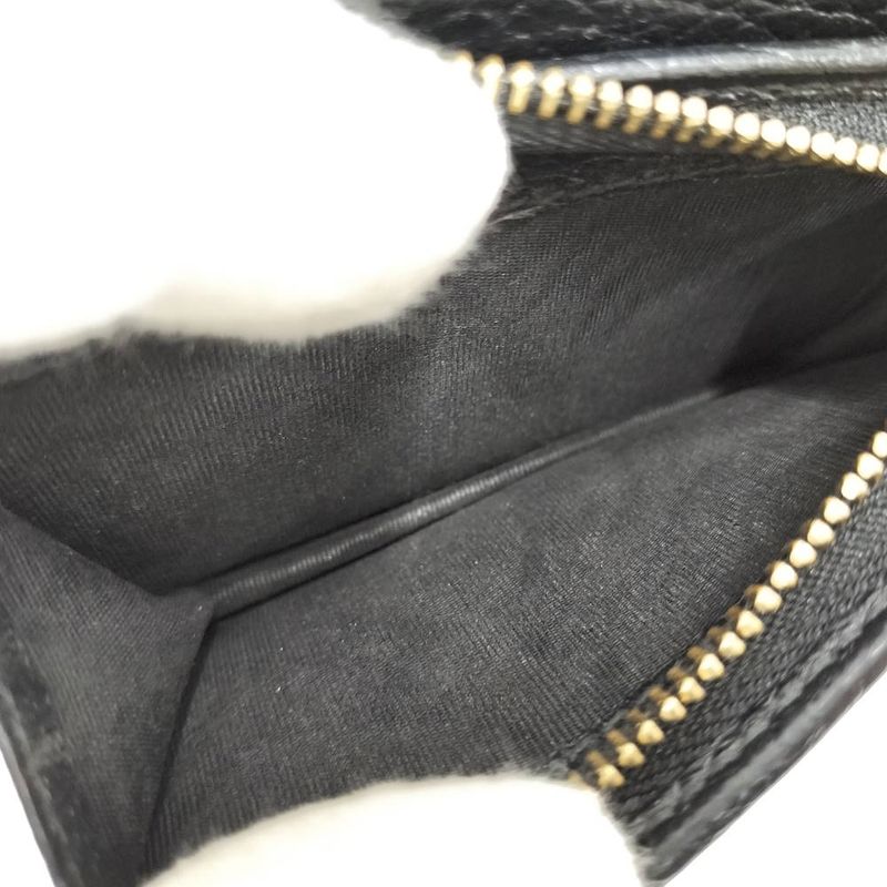 Gucci GG Marmont Bifold Wallet Leather Black