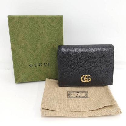 Gucci GG Marmont Bifold Wallet Leather Black