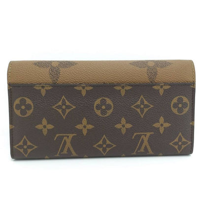 Louis Vuitton Portefeuille Sarah Bifold Wallet Monogram Giant Reverse