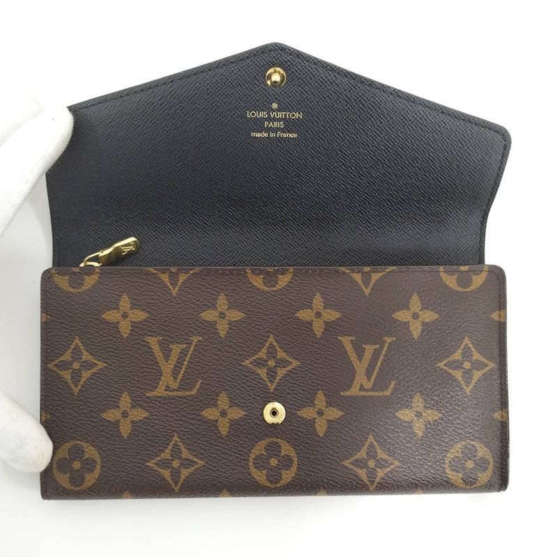 Louis Vuitton Portefeuille Sarah Bifold Wallet Monogram Giant Reverse