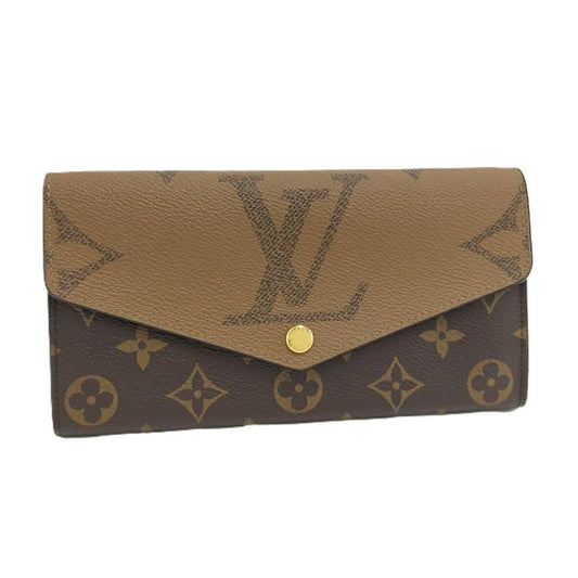 Louis Vuitton Portefeuille Sarah Bifold Wallet Monogram Giant Reverse