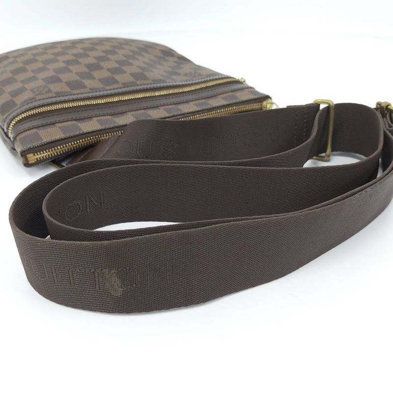 Louis Vuitton Pochette Bosphore Shoulder Bag Damier Ebene