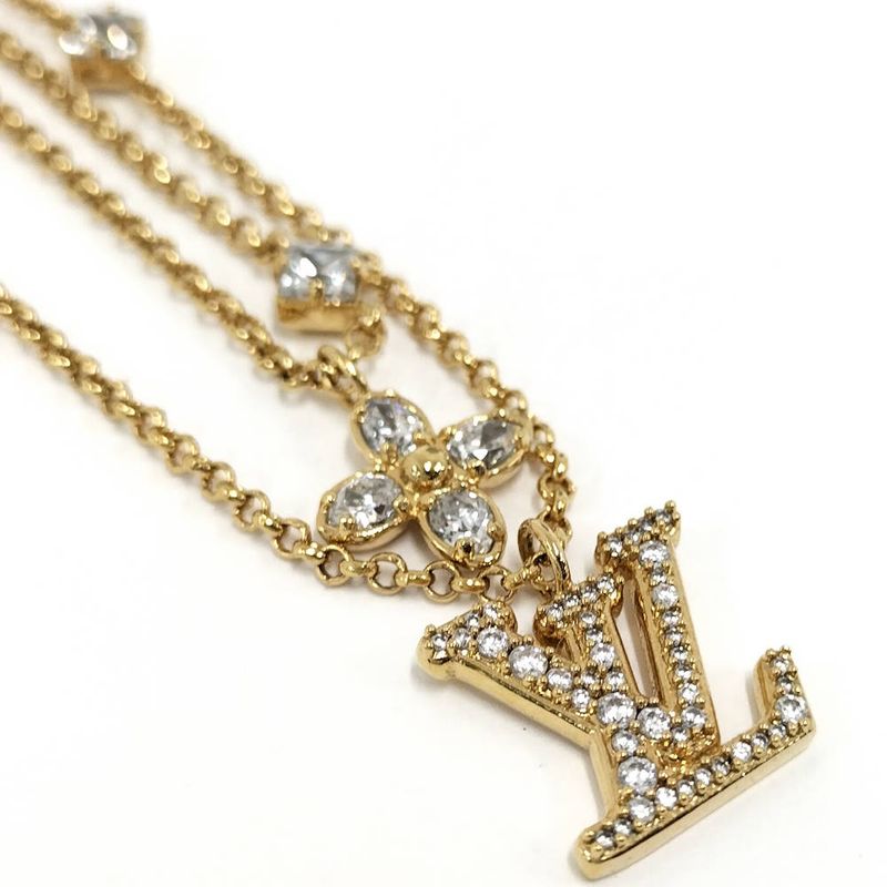 Louis Vuitton Necklace Gold