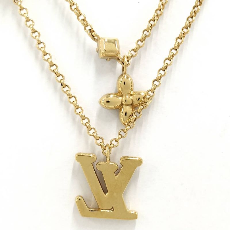 Louis Vuitton Necklace Gold