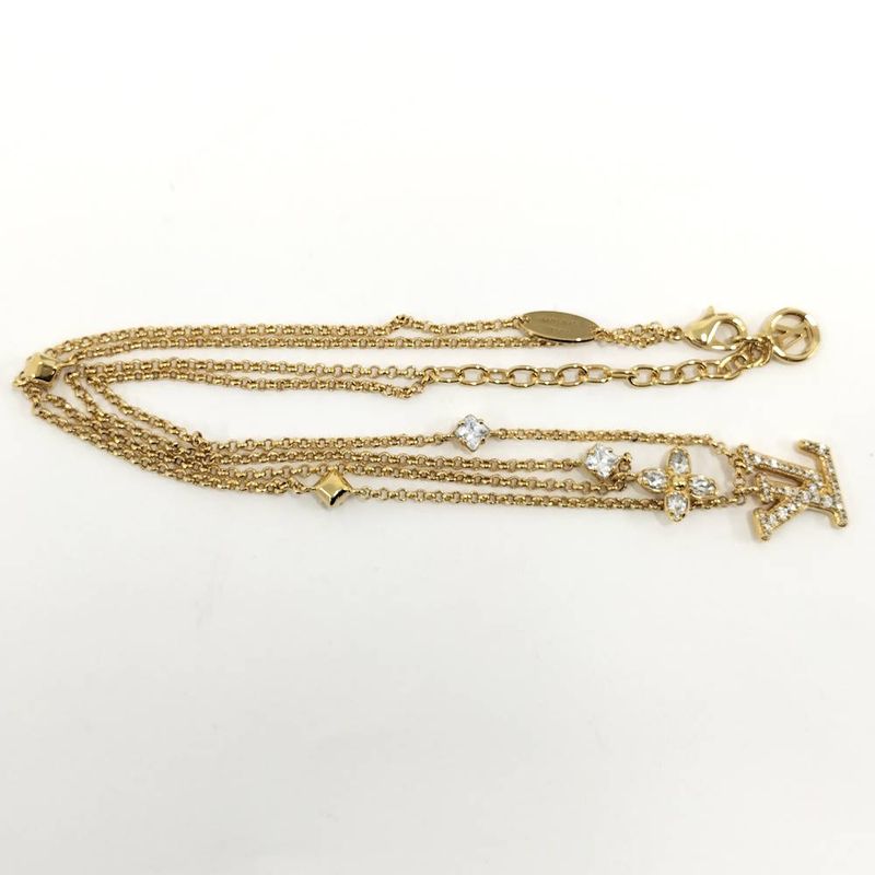 Louis Vuitton Necklace Gold