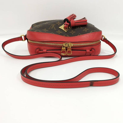 Louis Vuitton Saintonge 2-Way Shoulder Bag Monogram Coquelicot