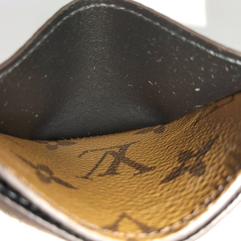 Louis Vuitton Card Case Business Holder Sample Monogram Reverse